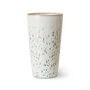 HKliving - 70's Tasse à latte macchiato, 280 ml, hail