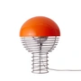 Verpan - Wire Lampe de table Ø 30 cm, chrome / orange