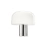 Flos - Bellhop Glass lampe de table, bright aluminium