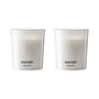 Meraki - Bougie parfumée, Ø 6 cm, White garden (lot de 2)