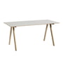 Hay - Copenhague CPH10 2. 0 Table, 160 x 80 cm, chêne laqué / blanc cassé