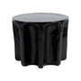 Pulpo - Chouchou Tabouret / Table d'appoint, rond, Ø 55 x H 45 cm, noir
