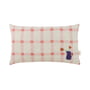 Nobodinoz - Vibes Coussin M, 44 x 25 cm, Tulipes, rose