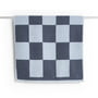 Hay - Check Tapis de bain, 50 x 90 cm, steel blue