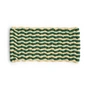 HAY - Coco Paillasson, stripe wave, vert foncé / blanc