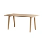 TipToe - NEW MODERN Table de salle à manger 95 x 160 cm, chêne naturel