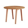 TipToe - NEW MODERN Table de salle à manger Ø 110 cm, vieux bois recyclé / ashpink