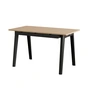 TipToe - NEW MODERN Bureau avec tiroirs, 75 x 130 cm, bouleau / graphite noir
