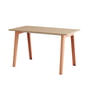 TipToe - NEW MODERN Bureau, 75 x 130 cm, bouleau / ashpink