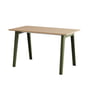 TipToe - NEW MODERN Bureau, 75 x 130 cm, bouleau / rosemary green