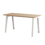 TipToe - NEW MODERN Bureau, 75 x 150 cm, bouleau / cloudy white