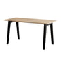 TipToe - NEW MODERN Bureau, 75 x 150 cm, bouleau / graphite noir