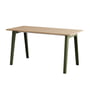 TipToe - NEW MODERN Bureau, 75 x 150 cm, bouleau / rosemary green