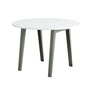 TipToe - NEW MODERN Venezia Table de salle à manger Ø 108 cm, eucalyptus grey