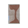 Mette Ditmer - Figura Tapis, 80 x 50 cm, brick