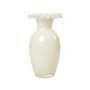 Broste Copenhagen - Jasmin Vase Ø 15,5 x 28 cm, blanc cassé