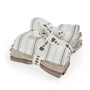 Sebra - Linge de bain, cream stripe / beige (set de 3)
