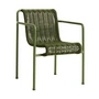 HAY - Palissade Cord Dining Armchair, olive