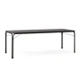 & Tradition - Thorvald SC99 Table de jardin, 220 x 90 cm, warm black