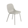 Muuto - Fiber Outdoor Chaise, gris