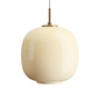 Louis Poulsen - VL45 Radiohus Lampe à suspendre, Ø 25 cm, laiton / glossy amber