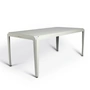 Weltevree - Bended Table Table d'extérieur, 180 x 90 cm, gris (RAL 7038)