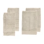 Zone Denmark - Serviette de bain Classic , sable (set de 4)