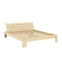 Karup Design - Layers Lit avec tête de lit 180 x 200 cm, pin naturel