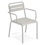 Emu - Star Outdoor Chaise avec accoudoirs, ciment
