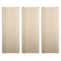 String - Étagère 78 x 30 cm (pack de 3), frêne