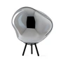 Tom Dixon - Melt LED lampe de sol / lampe suspendue avec batterie, noir / argent