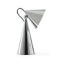 Tom Dixon - Pose LED Lampe de table avec batterie, argentée