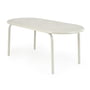 Tom Dixon - Groove Table de jardin, 186 x 86 cm, putty