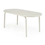 Tom Dixon - Groove Table de jardin, 186 x 86 cm, putty