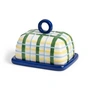 & klevering - Plaid Beurrier, bleu