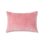 HKliving - Coussin en velours, 40 x 60 cm, rose