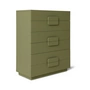 HKliving - Spacious Commode, L 80 x H 98 cm, army green