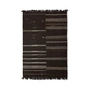 HKliving - Striped Kelim Tapis en laine, 150 x 240 cm, marron