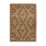 HKliving - Tapis de jute, 200 x 300 cm, tuareg, marron