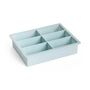 HAY - Machine à glaçons silicone rectangulaire XXL, bâtonnets, bleu glacé