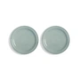 & klevering - Mochi Assiette, Ø 22,5 cm, bleu clair (set de 2)