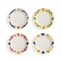& klevering - Haines Assiette, Ø 22 cm, multicolore (set de 4)