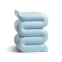 & klevering - Pillar Whip Table d'appoint, H 46 cm, bleu pastel