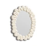 & klevering - Dribble miroir, 29,5 x 41,5 cm, blanc