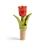 & klevering - Bouchon de bouteille Tulip, rouge