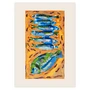 Paper Collective - Affiche Seven Fish, 100 x 140 cm