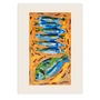 Paper Collective - Affiche Seven Fish, 70 x 100 cm