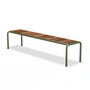HOUE - Banc de jardin AVANTI, long, frêne / olive green