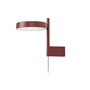 Wästberg - W242 Pastille alu LED Applique br1, rouge oxyde RAL 3009