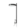 Wästberg - W242 Pastille alu LED lampe à pince c2, noir profond RAL 9005